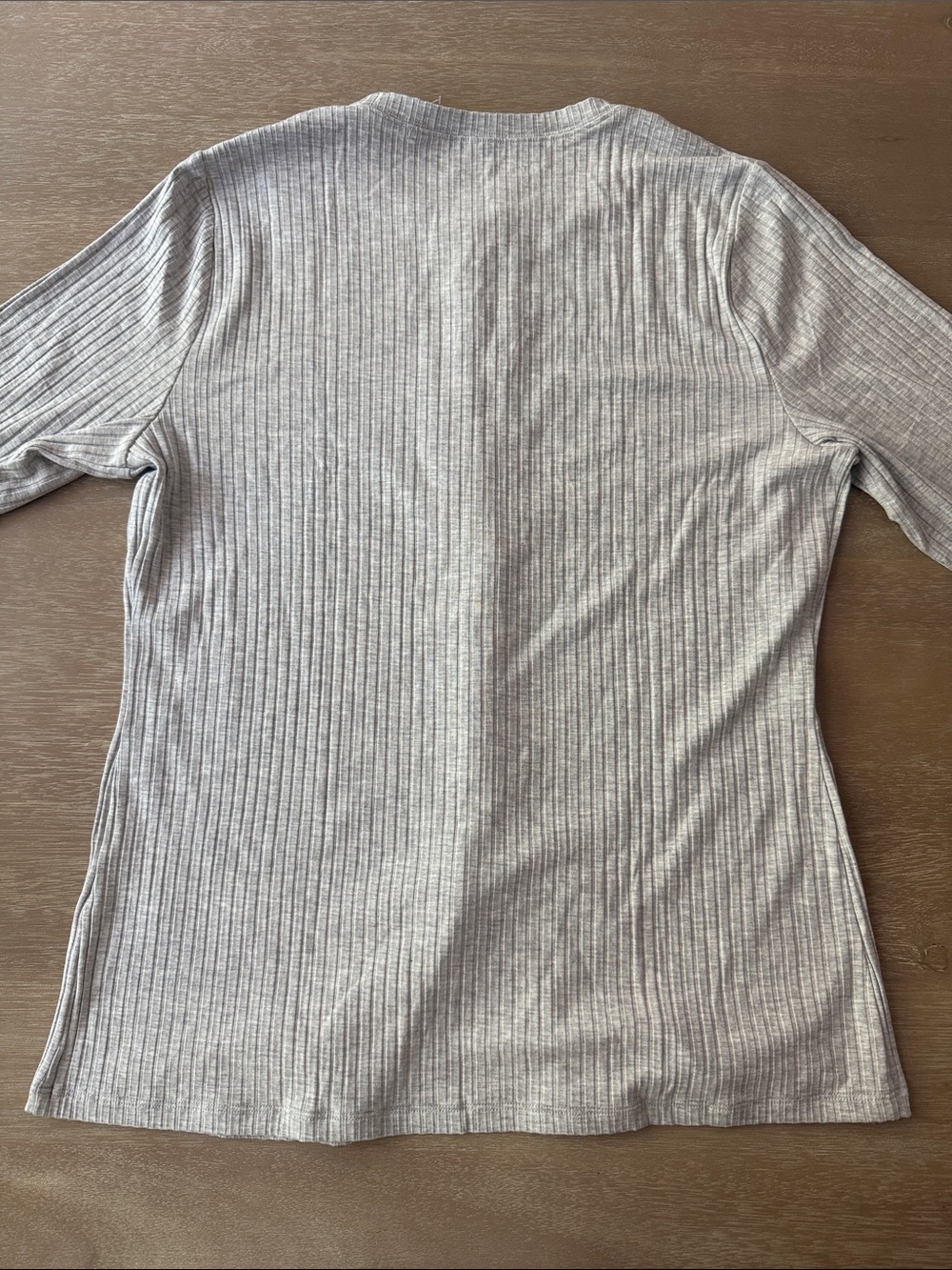 A&F Ribbed Button Front Top | M - Picture 5 of 8
